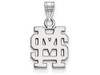LogoArt SS063MSS Sterling Silver LogoArt Mississippi State University Small Pendant