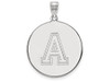LogoArt SS043USMA Sterling Silver LogoArt U.S. Military Academy XL Disc Pendant