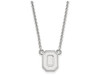 LogoArt SS053OSU-18 Sterling Silver LogoArt Ohio State University Small Pendant w/Necklace
