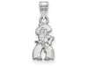 LogoArt SS060OKS Oklahoma State Small (1/2 Inch) Pendant (Sterling Silver).