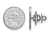 LogoArt SS051WVU Sterling Silver LogoArt West Virginia University Crest Lapel Pin