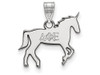 LogoArt SS035DPH Sterling Silver Delta Phi Epsilon Small Pendant Chain Included