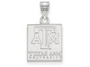 LogoArt SS066TAM Sterling Silver LogoArt Texas A&M University Small Pendant