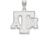 LogoArt SS057TAM Sterling Silver LogoArt Texas A&M University Large Pendant