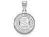 LogoArt SS057UNC Sterling Silver LogoArt University of North Carolina Medium Crest Pendant