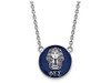 LogoArt SS043PSS-18 Phi Sigma Sigma Small Enameled Pendant w/Chain 18 Inch Chain