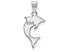 LogoArt SS035DDD Sterling Silver Delta Delta Delta Small Pendant Chain Included