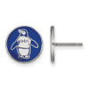 LogoArt SS046TPA Sterling Silver LogoArt Theta Phi Alpha Enameled Post Earringss