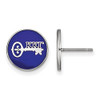 LogoArt SS046KKG Sterling Silver LogoArt Kappa Kappa Gamma Enameled Post Earringss