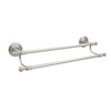 Allied Brass QN-72/36-PNI 36" Double Towel Bar Polished Nickel