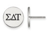 Sororities SS033SDT Sterling Silver LogoArt Sigma Delta Tau Enameled 