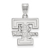 LogoArt SS045UTN Sterling Silver LogoArt University of Tennessee Medium Pendant