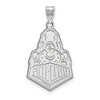 LogoArt SS040PU Purdue Extra Large (1 Inch) Pendant (Sterling Silver)