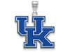 LogoArt SS032UK Sterling Silver LogoArt University of Kentucky Large Enamel Pendant