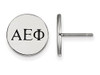 Sororities SS033AEP Sterling Silver LogoArt Alpha Epsilon Phi Enameled Post Earringss