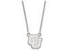 LogoArt SS032UCO-18 Sterling Silver LogoArt University of Colorado Small Pendant w/Necklace