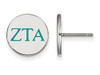 Sororities SS032ZTA Sterling Silver LogoArt Zeta Tau Alpha Enameled Post Earringss