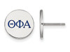 Sororities SS032TPA Sterling Silver LogoArt Theta Phi Alpha Enameled Post Earringss