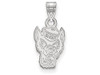 LogoArt SS044NCS NC State Small (1/2 Inch) Pendant (Sterling Silver)