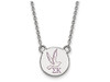 Sororities SS044SKP-18 Sterling Silver LogoArt Sigma Kappa XS Enl Pend w/Necklace