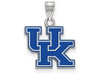 LogoArt SS031UK Sterling Silver LogoArt University of Kentucky Small Enamel Pendant