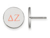 Sororities SS032DZ Sterling Silver LogoArt Delta Zeta Enameled Post Earringss