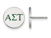 Sororities SS032ALS Sterling Silver LogoArt Alpha Sigma Tau Enameled 