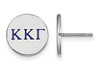 Sororities SS032KKG Sterling Silver LogoArt Kappa Kappa Gamma Enameled Post Earringss