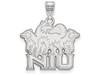 LogoArt SS020NIU Sterling Silver LogoArt Northern Illinois University Large Pendant