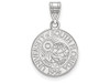 LogoArt SS019USFL Sterling Silver LogoArt University of South Florida Medium Crest Pendant
