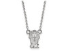 LogoArt SS039PSS-18 Phi Sigma Sigma Extra Small Pendant w/Chain 18 Inch Chain