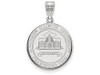 LogoArt SS021SIU Sterling Silver LogoArt Southern Illinois University Large Crest