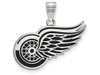 LogoArt SS029RWI Detroit Red Wings Large (3/4 Inch) Enamel Pendant (Sterling Silver).