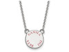 LogoArt SS014GPB-18 Gamma Phi Beta Extra Small Enameled Pendant w/Chain 18 Inch Chain.