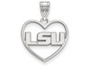 LogoArt SS011LSU Sterling Silver LogoArt Louisiana State Universit