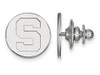 LogoArt SS011MIS Sterling Silver LogoArt Michigan State University Lapel Pin
