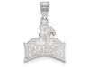 LogoArt SS017FUU Sterling Silver Furman University Medium Pendant Chain Included.