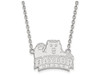 LogoArt SS014BU-18 Baylor Large (3/4 Inch) Pendant w/ Necklace (Sterling Silver).