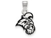 LogoArt SS014CCU Sterling Silver Coastal Carolina University Small Enamel Pendant w/Chain.