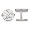 LogoArt SS010SHA San Jose Sharks Cuff Links (Sterling Silver).