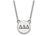 LogoArt SS016DDD-18 Delta Delta Delta Extra Small Enameled Pendant w/Chain 18 Inch Chain.