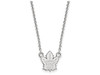 LogoArt SS012MLE-18 Toronto Maple Leafs Small (1/2 Inch) Pendant w/ Necklace (Sterling Silver).