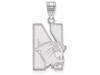 LogoArt SS002NWU Sterling Silver LogoArt Northwestern University Large Pendant