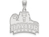 LogoArt SS004BU Baylor Large (3/4 Inch) Pendant (Sterling Silver)