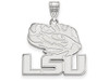 LogoArt SS076LSU Sterling Silver LogoArt Louisiana State University Large Pendant