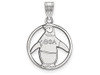 LogoArt SS041TPA Sterling Silver Theta Phi Alpha Small Circle Pendant w/Chain