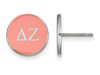 Sororities SS031DZ Sterling Silver LogoArt Delta Zeta Enameled Post Earringss