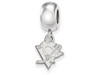 LogoArt SS030PEN Pittsburgh Penguins Bead Charm Extra Small (3/8 Inch) Dangle (Sterling Silver).