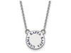LogoArt SS014KKG-18 Kappa Kappa Gamma Extra Small Enameled Pendant w/Chain 18 Inch Chain.