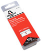 American Safety Razo ASR66-0403 r Single Edge 0.009 Steel Back Razor Blades Box (Pack of 100).